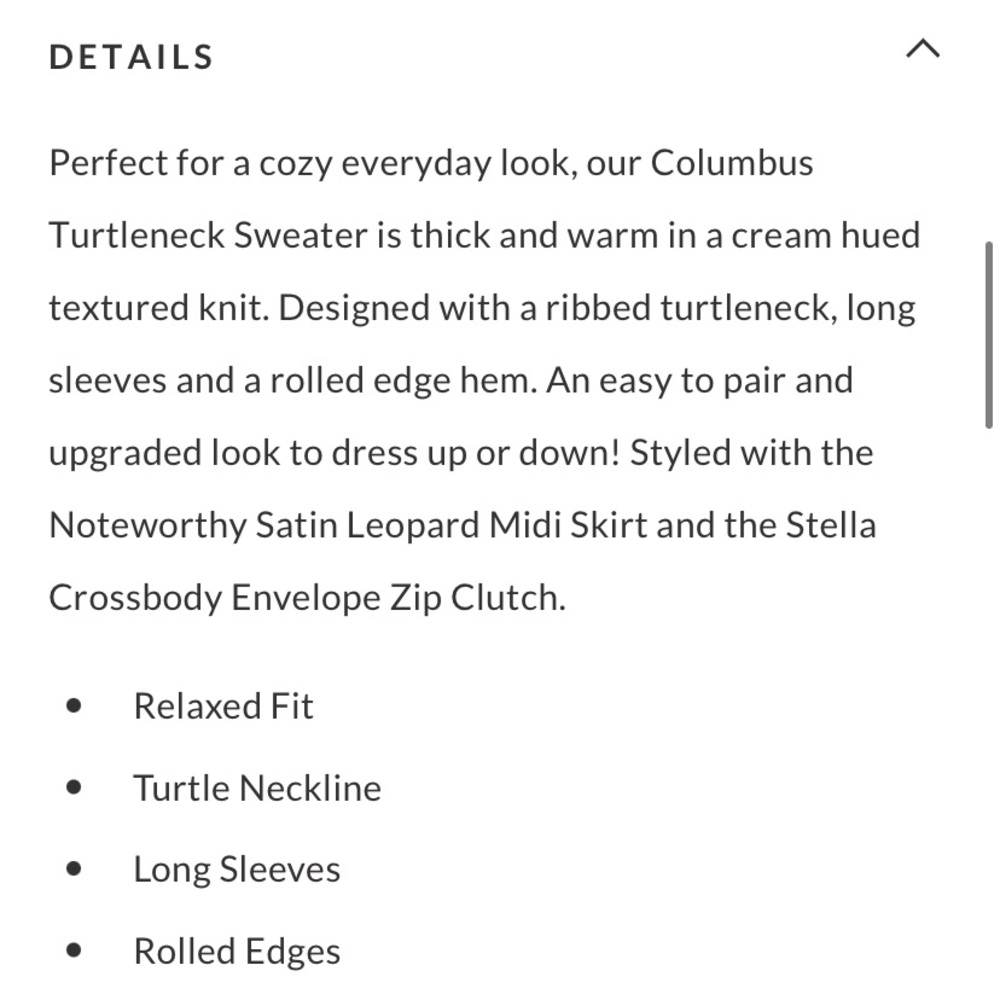 VICI - Columbus Turtleneck Sweater - Picture 5 of 5